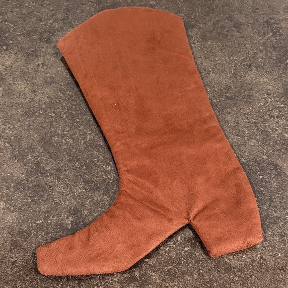 Brown and Black Western Cowboy Boot Stocking - Picture 2 of 10